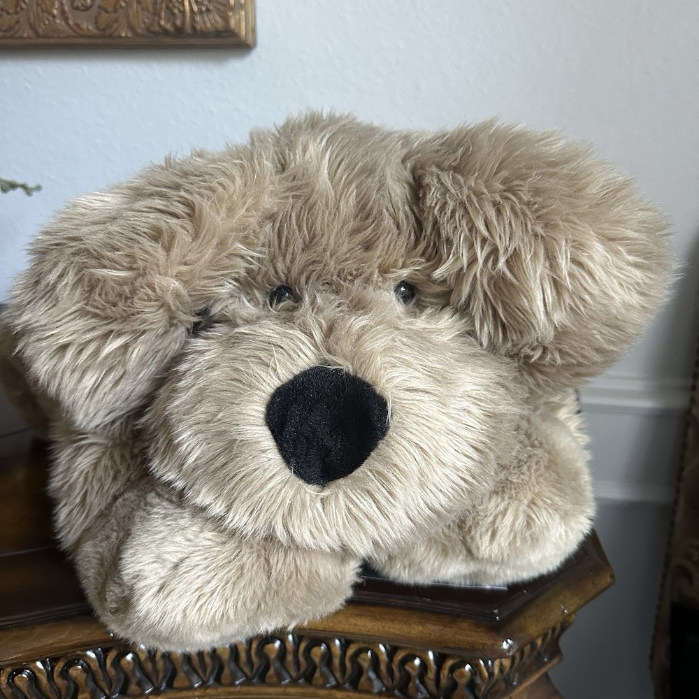 VTG Toys R Us Commonwealth Plush Puppy Dog Pillow 25 Inch Jumbo Animal Alley